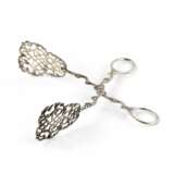 Silver tongs for dessert. Silver 925 Neorococo 20th century - photo 2