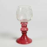 Bol perche avec six verres Glass and silver-plated metal Jugendstil At the turn of 19th -20th century - photo 4