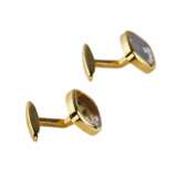 18K gold Chopard cufflinks with diamonds. In original box. Diamonds 21th century - photo 4