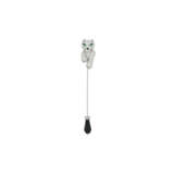 CARTIER ONYX, DIAMOND AND EMERALD 'PANTHÈRE DE CARTIER' JABOT PIN - Foto 1