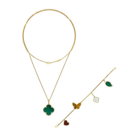 NO RESERVE - VAN CLEEF & ARPELS MULTI-GEM 'ALHAMBRA' JEWELLERY - photo 1