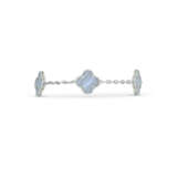 VAN CLEEF & ARPELS SET OF CHALCEDONY 'ALHAMBRA' JEWELLERY - Foto 4