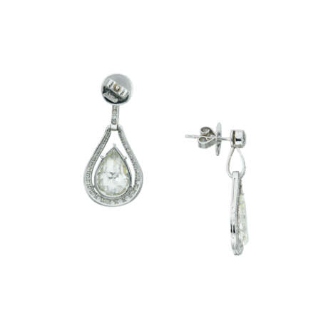 NO RESERVE - DIAMOND EARRINGS - фото 2
