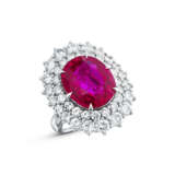 RUBY AND DIAMOND RING - фото 1