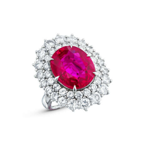 RUBY AND DIAMOND RING - фото 1