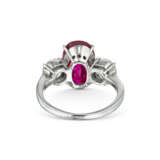 RUBY AND DIAMOND RING - photo 2