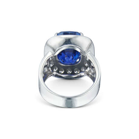 NO RESERVE - SAPPHIRE AND DIAMOND RING - фото 2