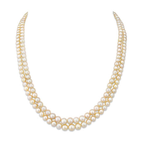 NATURAL PEARL AND DIAMOND NECKLACE - photo 3