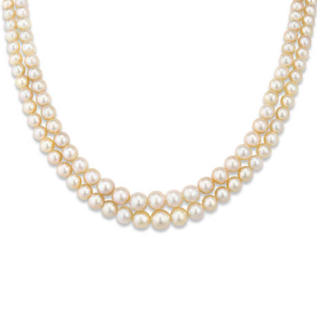 NATURAL PEARL AND DIAMOND NECKLACE - photo 4