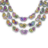 ADLER MULTI-GEM AND DIAMOND NECKLACE - photo 4