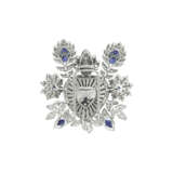 NO RESERVE - GUCCI TANZANITE, SAPPHIRE AND DIAMOND 'HORTUS DELICIARUM' BROOCH - photo 2