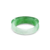 JADEITE SADDLE RING AND DIAMOND JACKET - photo 4