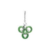 NO RESERVE - JADEITE AND DIAMOND PENDANT - photo 2