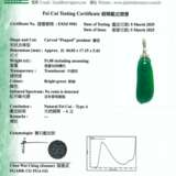 NO RESERVE - JADEITE AND DIAMOND PENDANT - photo 3