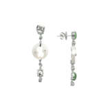 NO RESERVE - SET OF JADEITE AND DIAMOND JEWELLERY - фото 3