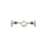 NO RESERVE - SET OF JADEITE AND DIAMOND JEWELLERY - фото 5