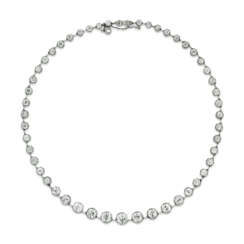 NO RESERVE - DIAMOND RIVIÈRE NECKLACE