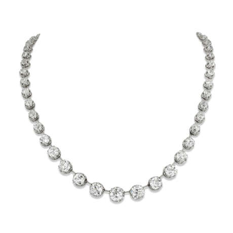 NO RESERVE - DIAMOND RIVIÈRE NECKLACE - photo 3