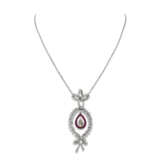 NO RESERVE - GROUP OF DIAMOND AND RUBY JEWELLERY - Foto 8