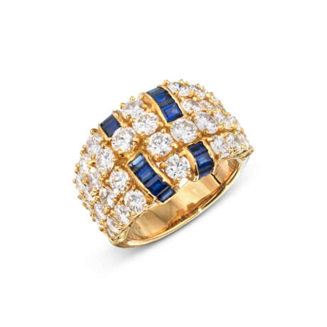 TWO PIAGET DIAMOND AND RUBY/SAPPHIRE RINGS - Foto 4