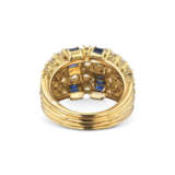TWO PIAGET DIAMOND AND RUBY/SAPPHIRE RINGS - Foto 5