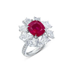 RUBY AND DIAMOND RING