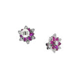 NO RESERVE - SET OF RUBY, SYNTHETIC RUBY AND DIAMOND JEWELLERY - photo 3