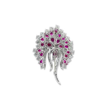 NO RESERVE - SET OF RUBY, SYNTHETIC RUBY AND DIAMOND JEWELLERY - photo 5