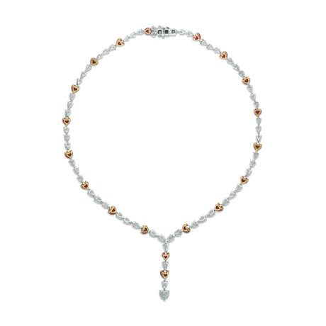 RUBY AND DIAMOND NECKLACE AND EARRINGS - photo 4