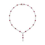 RUBY AND DIAMOND NECKLACE AND EARRINGS - photo 5