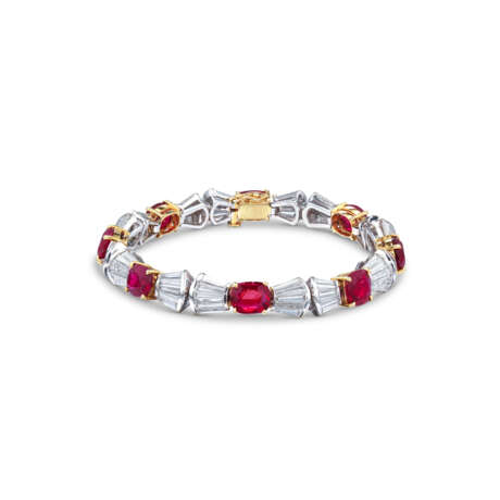 RUBY AND DIAMOND BRACELET - photo 4