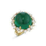EMERALD AND DIAMOND RING - Foto 1