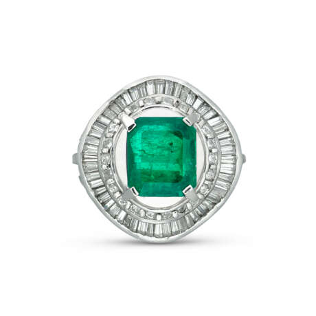 NO RESERVE - EMERALD AND DIAMOND BRACELET AND RING - Foto 5