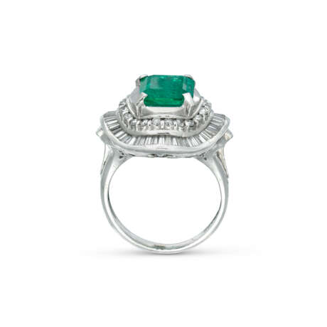 NO RESERVE - EMERALD AND DIAMOND BRACELET AND RING - Foto 6