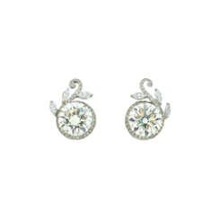 NO RESERVE - DIAMOND EARRINGS