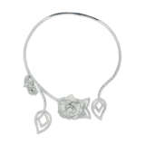 NO RESERVE - PIAGET DIAMOND 'ROSE' NECKLACE - photo 1