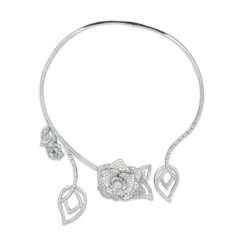 NO RESERVE - PIAGET DIAMOND 'ROSE' NECKLACE