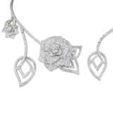 NO RESERVE - PIAGET DIAMOND 'ROSE' NECKLACE - photo 4