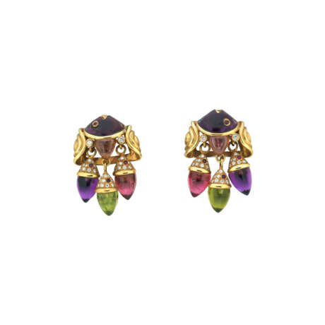 NO RESERVE - SUITE OF GOLD AND MULTI-GEM JEWELLERY - photo 2