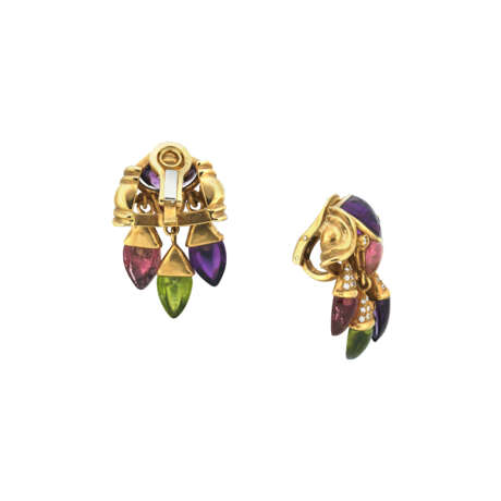 NO RESERVE - SUITE OF GOLD AND MULTI-GEM JEWELLERY - photo 3