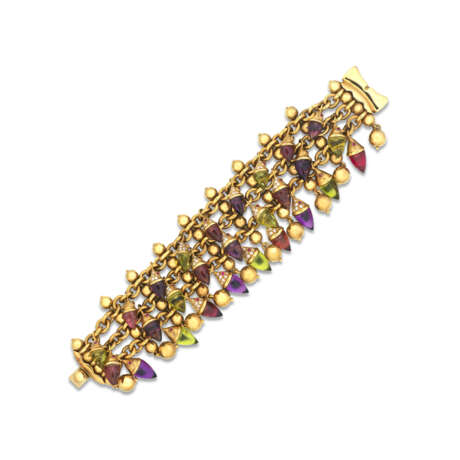 NO RESERVE - SUITE OF GOLD AND MULTI-GEM JEWELLERY - photo 4