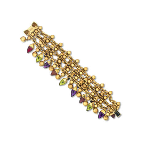 NO RESERVE - SUITE OF GOLD AND MULTI-GEM JEWELLERY - photo 5