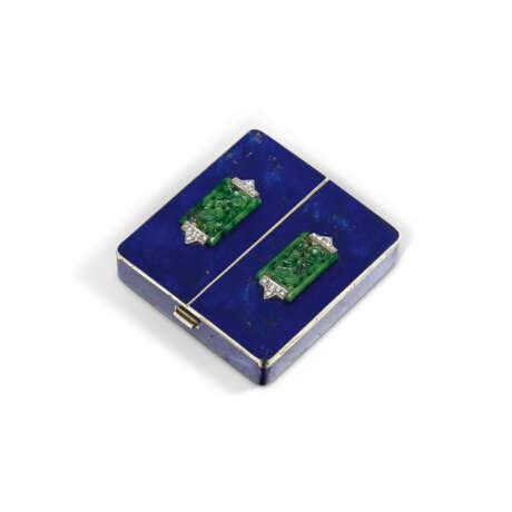 ART DECO ENAMEL, JADE AND DIAMOND VANITY CASE, BY CARTIER - photo 3