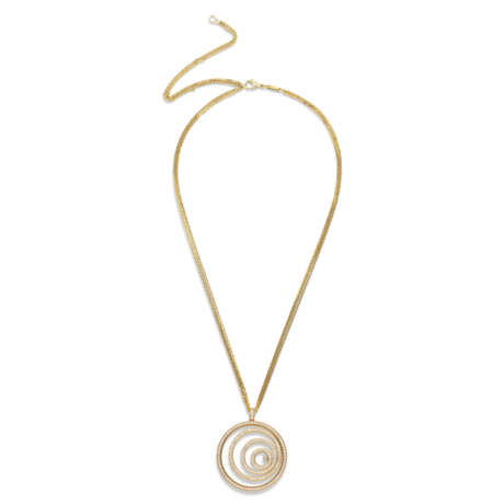 NO RESERVE - CHOPARD DIAMOND 'HAPPY SPIRIT' PENDENT NECKLACE - photo 2