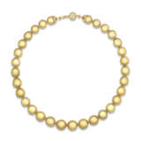 NO RESERVE - PEARL, DIAMOND AND SAPPHIRE NECKLACE AND RING - photo 5