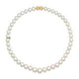 NO RESERVE - MIKIMOTO PEARL NECKLACE; TOGETHER WITH A PEARL AND DIAMOND RING - photo 4