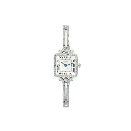 CARTIER PARIS DIAMOND WRISTWATCH - photo 1