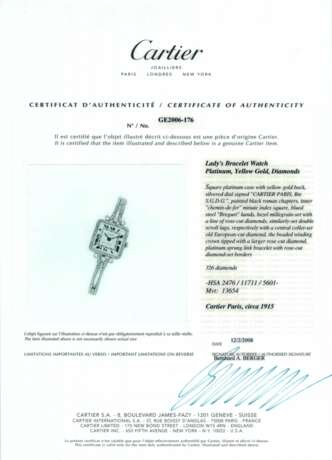 CARTIER PARIS DIAMOND WRISTWATCH - photo 4