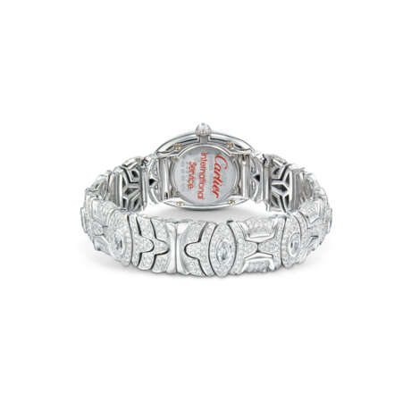 CARTIER DIAMOND 'BAIGNOIRE' WRISTWATCH/ BRACELET - photo 3
