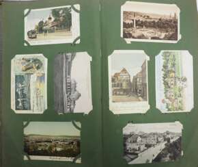 Württemberg: Postkartenalbum einer hochgestellten Stuttgarter Beamtenfamilie - Album 4.